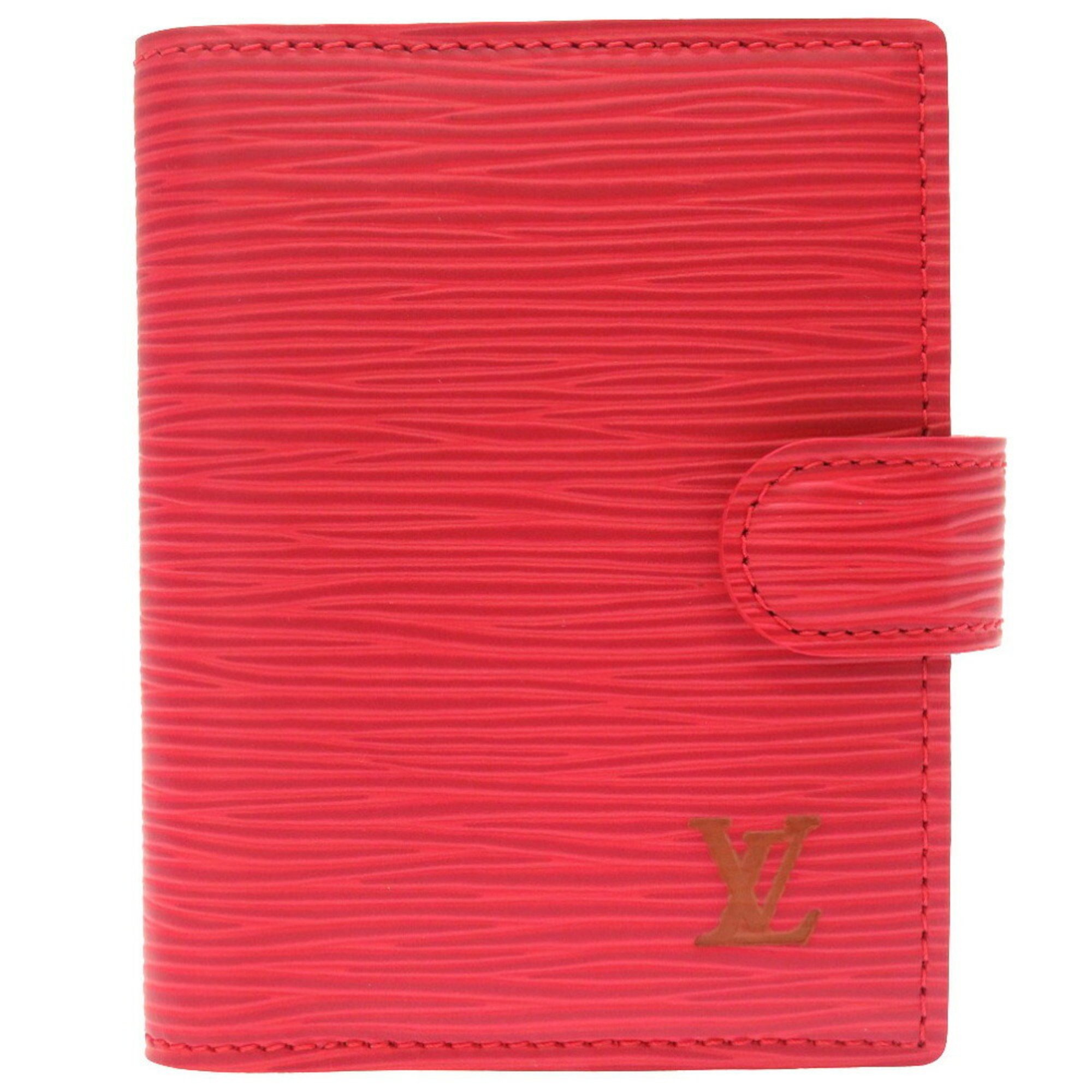 Louis Vuitton Epi Agenda Castilian Red R20077 Notebook Cover